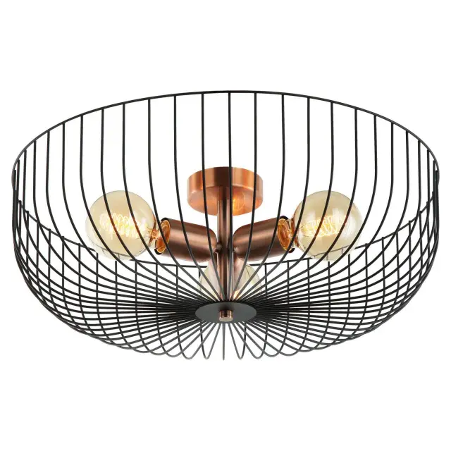 Люстра Lussole LSP-8250 БРУКС — медь