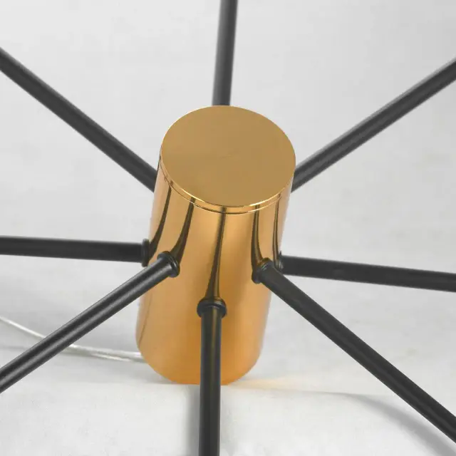 Люстра Lussole LSP-8252 ДУНКАН — черный, ракурс 2