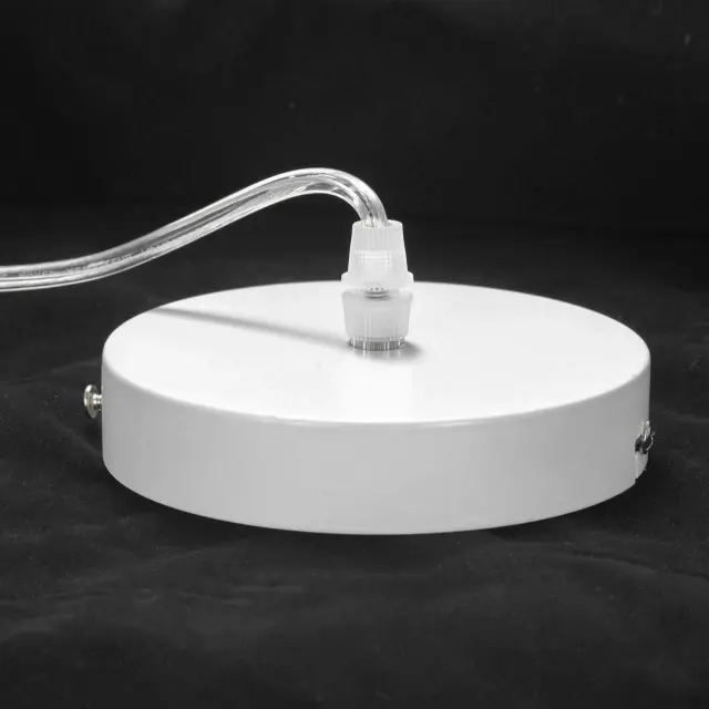 Люстра Lussole LSP-8268 КЕННЕР — белый, ракурс 4