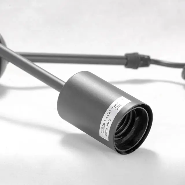 Люстра Lussole LSP-8271 КЕННЕР — черный, ракурс 2