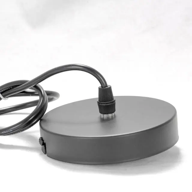 Люстра Lussole LSP-8271 КЕННЕР — черный, ракурс 4