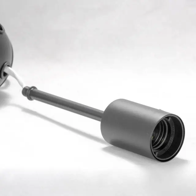 Люстра Lussole LSP-8272 КЕННЕР — черный, ракурс 2