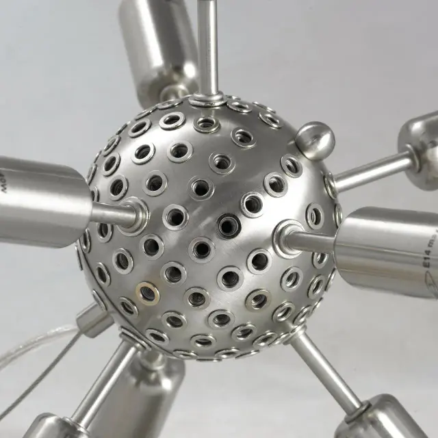 Люстра Lussole LSP-8336 СТАР — хром, ракурс 2