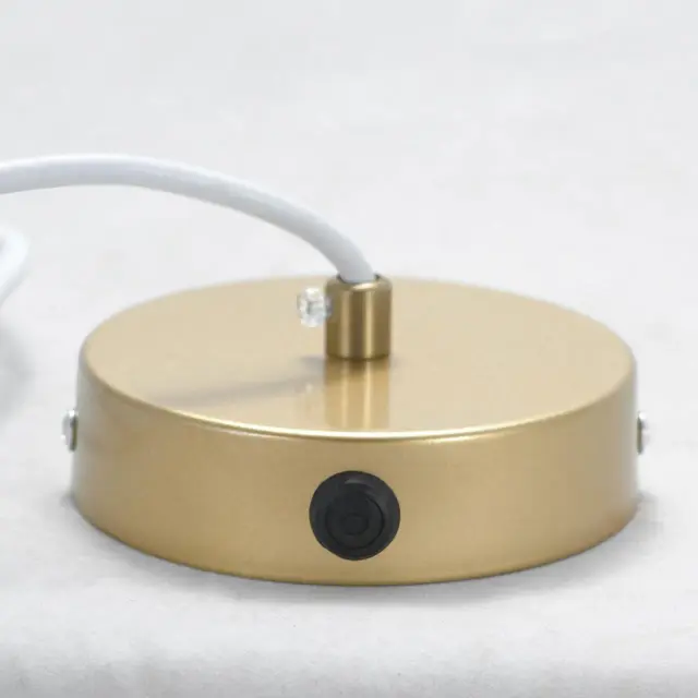 Светильник Lussole LSP-8353 ОНДУЛАТИ — золотой, ракурс 4