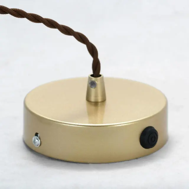 Светильник Lussole LSP-8356 АКУАРИО — золотой, ракурс 5