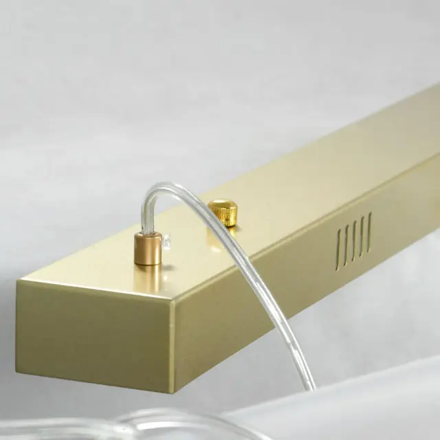 Светильник Lussole LSP-8365 РИВЕР — золотой, ракурс 4