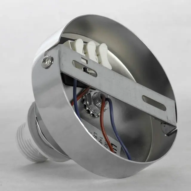 Бра Lussole LSP-8370CH ГРЕШАМ — хром, ракурс 3