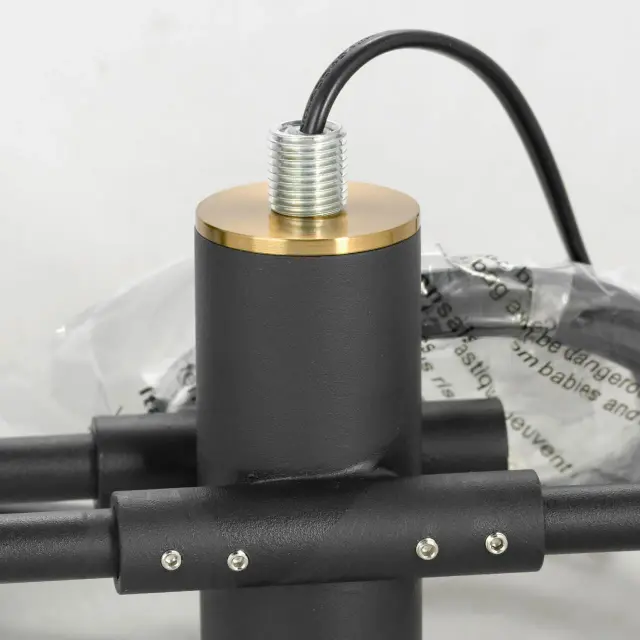 Люстра Lussole LSP-8377 ГИЛБЕРТ — черный, ракурс 4