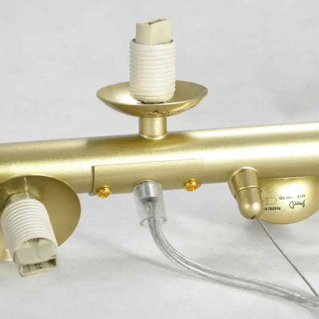 Светильник Lussole LSP-8383 ВИЛКОКС — золотой, ракурс 3