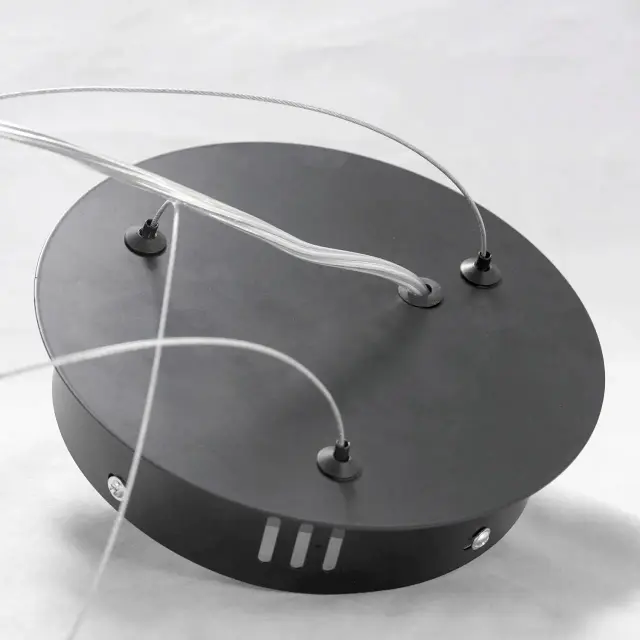 Люстра Lussole LSP-8391 РИВЕР — черный, ракурс 4