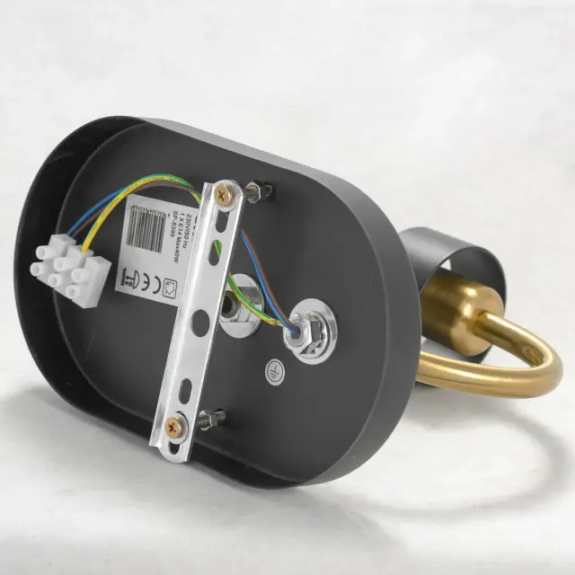 Бра Lussole LSP-8399 МОХЭЙВ — черный, ракурс 4