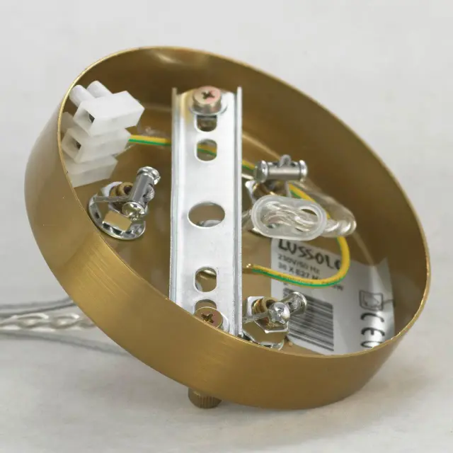 Люстра Lussole LSP-8404 ХАЙНЕС — золотой, ракурс 5