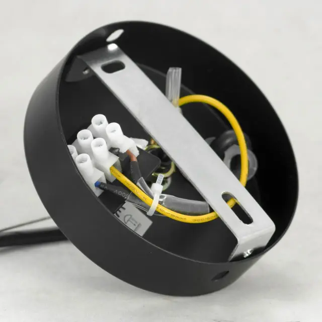 Светильник Lussole LSP-8407 БУЛЛОК — черный, ракурс 5
