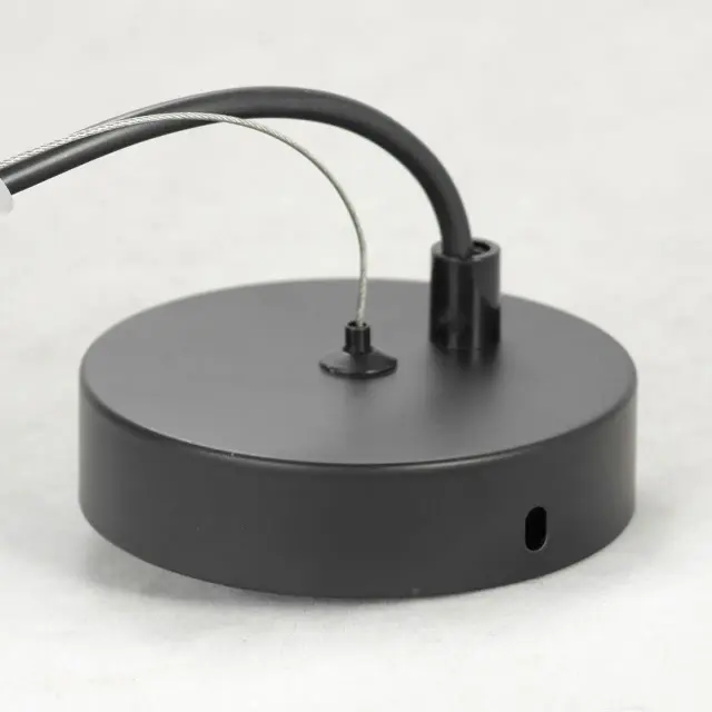 Светильник Lussole LSP-8408 БУЛЛОК — черный, ракурс 4