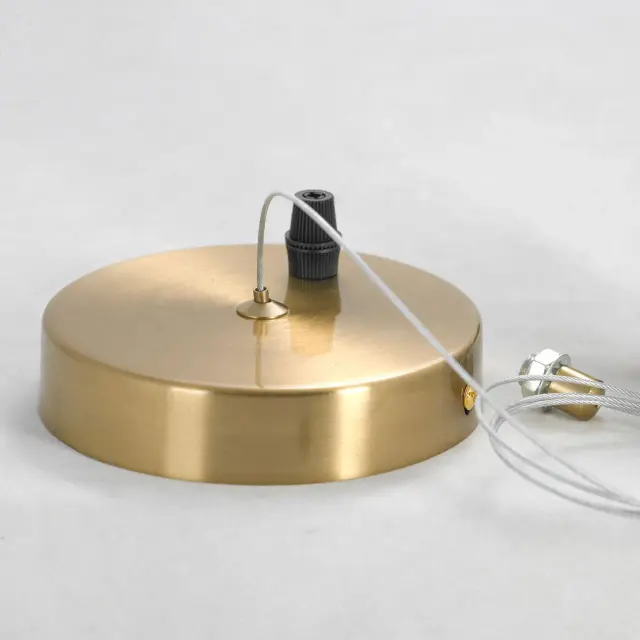 Люстра Lussole LSP-8412 КРЕНШО — золотой, ракурс 3
