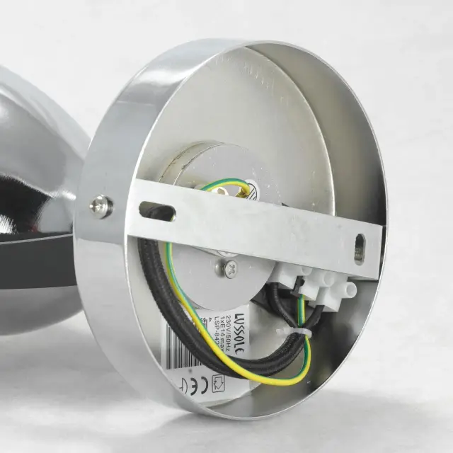 Спот Lussole LSP-8423 АНТЕЛОП — хром, ракурс 4