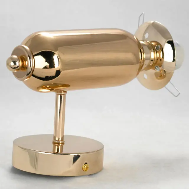 Бра Lussole LSP-8474 КЛЕБУРН — золотой, ракурс 2