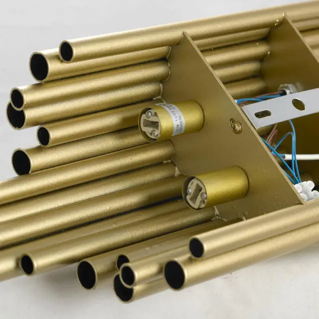 Бра Lussole LSP-8475 БАРБОУР — золотой, ракурс 3