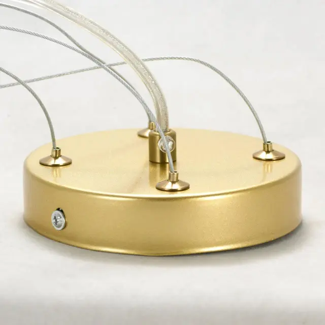 Люстра Lussole LSP-8549 ФАЙЕТТЕ — золотой, ракурс 8