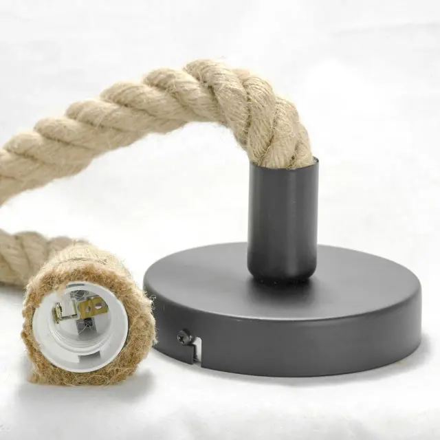 Светильник Lussole LSP-8574 КОРНВИЛЬ — коричневый, ракурс 2