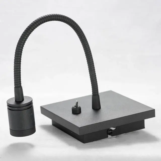 Бра Lussole LSP-8580 ЧАМБЕРС — черный, ракурс 2