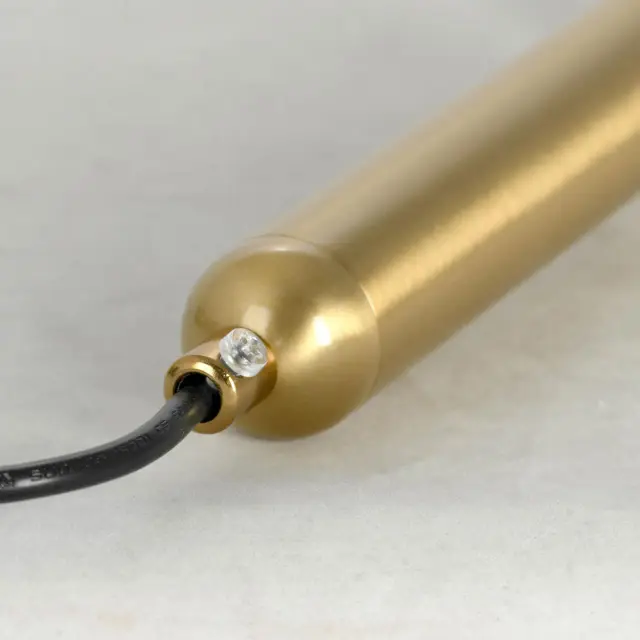 Светильник Lussole LSP-8586 КЛЕБУРН — золотой, ракурс 3