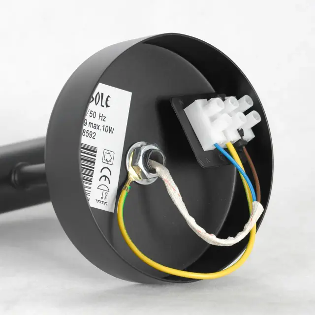 Бра Lussole LSP-8592 КЛЕБУРН — черный, ракурс 4