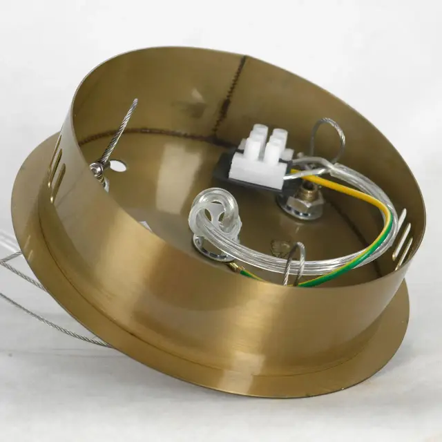 Люстра Lussole LSP-8605 АДАМС — золотой, ракурс 7