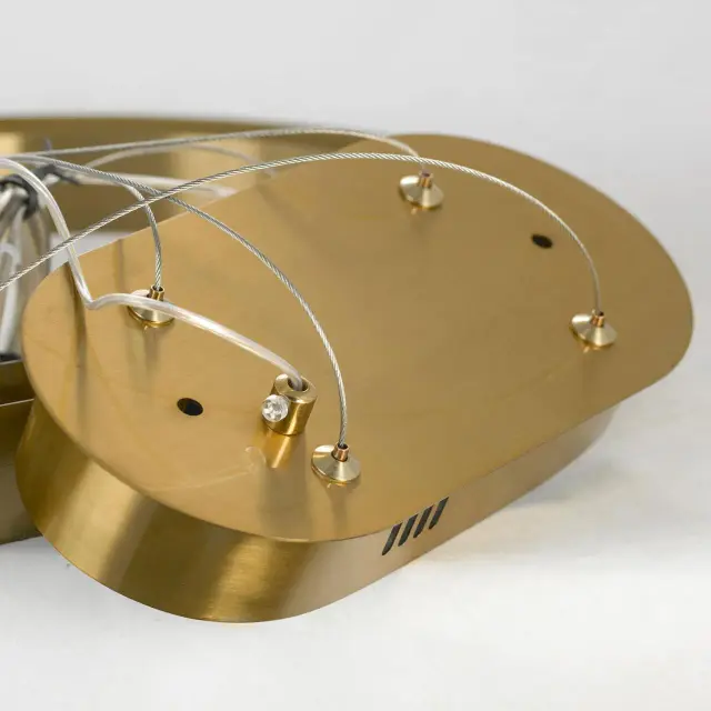 Люстра Lussole LSP-8622 КОНЕКУ — бронза, ракурс 3