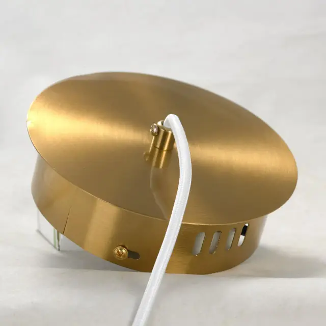 Светильник Lussole LSP-8695 КОЛБЕРТ — золотой, ракурс 4
