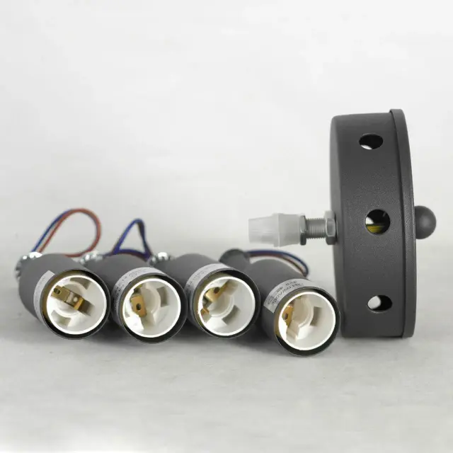 Люстра Lussole LSP-8718 АЛЛЕН — черный, ракурс 4