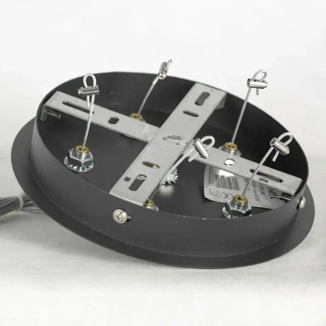 Люстра Lussole LSP-8718 АЛЛЕН — черный, ракурс 6