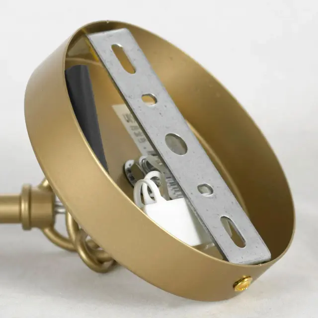 Люстра Lussole LSP-8738 КЛОВИС — золотой, ракурс 7