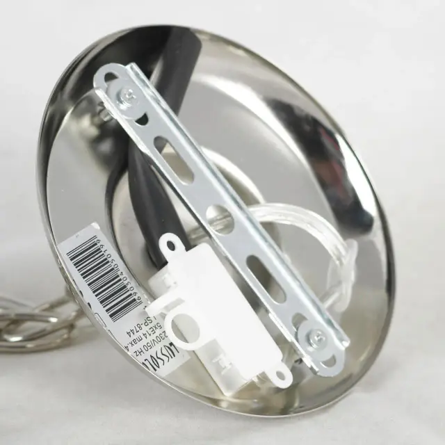 Люстра Lussole LSP-8744 КЛОВИС — хром, ракурс 3