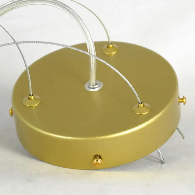 Люстра Lussole LSP-8751 БЕРКЛИ — золотой, ракурс 6