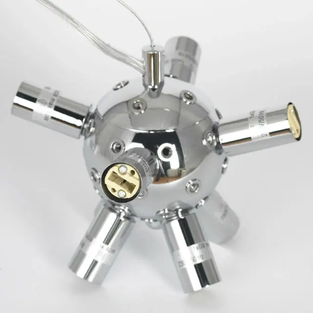 Люстра Lussole LSP-8775 ДАВИ — хром, ракурс 3