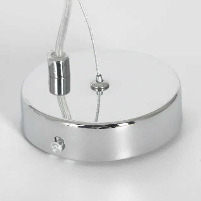 Люстра Lussole LSP-8775 ДАВИ — хром, ракурс 4