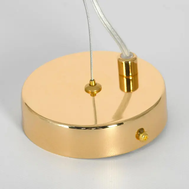 Люстра Lussole LSP-8777 ДАВИ — золотой, ракурс 4