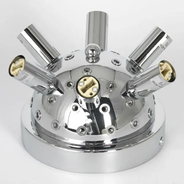 Люстра Lussole LSP-8780 ДАВИ — хром, ракурс 3