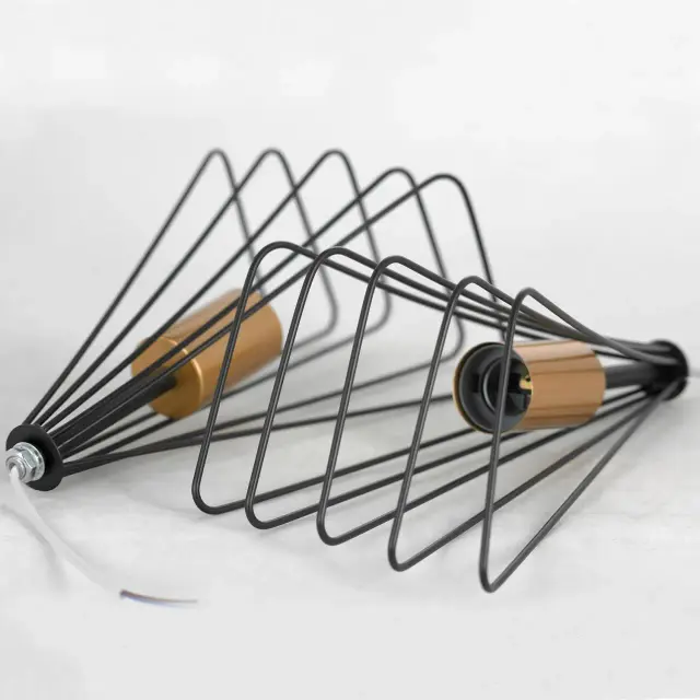 Люстра Lussole LSP-8795 ДАРХАМ — черный, ракурс 2