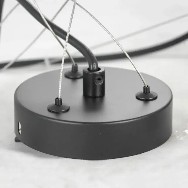 Светильник Lussole LSP-8797 ФИШЕРС — черный, ракурс 5