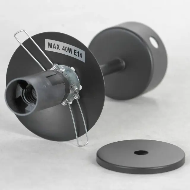 Светильник Lussole LSP-8798 ФИШЕРС — черный, ракурс 3