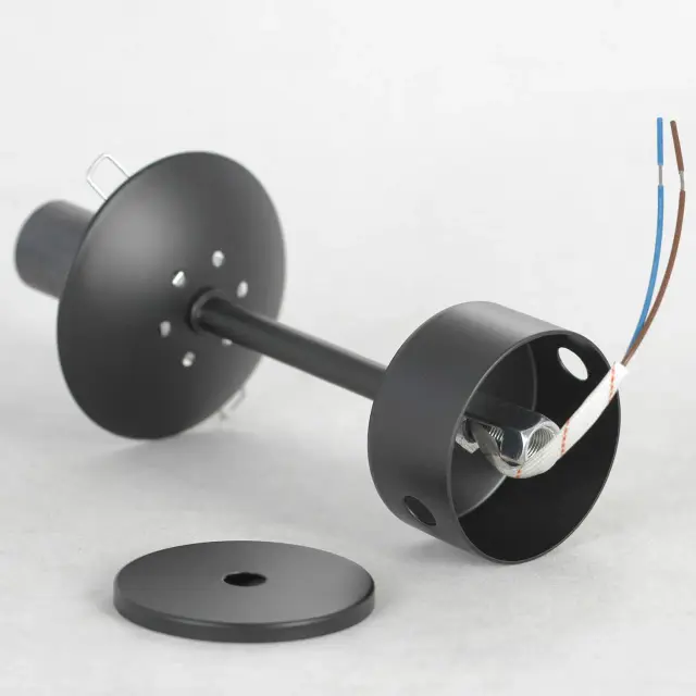 Светильник Lussole LSP-8798 ФИШЕРС — черный, ракурс 4
