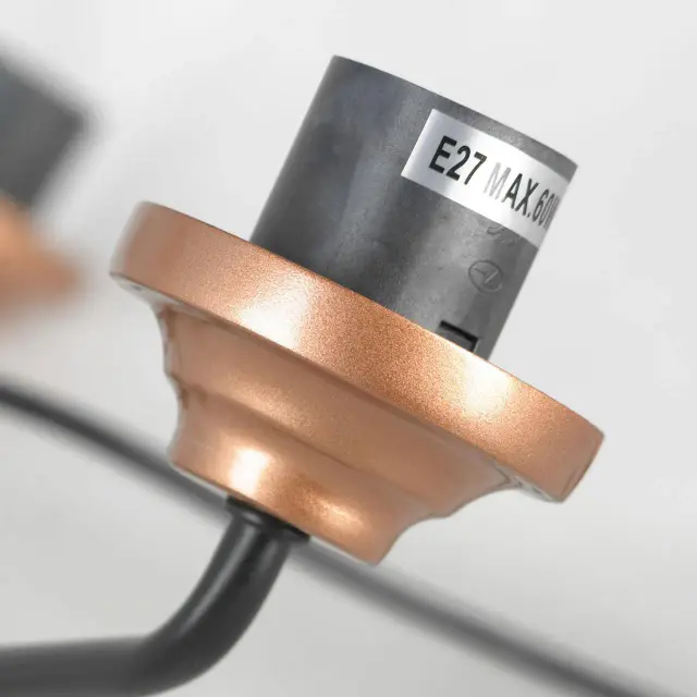 Люстра Lussole LSP-8800 ФИШЕРС — черный, ракурс 3