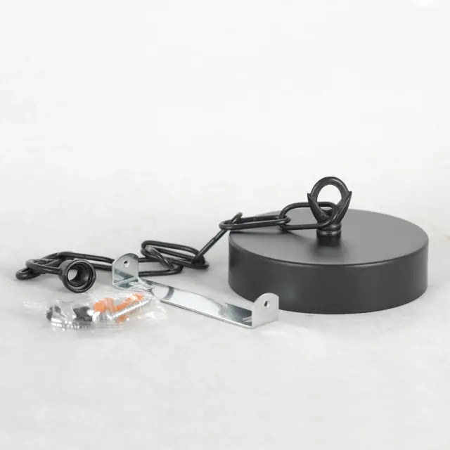 Люстра Lussole LSP-8800 ФИШЕРС — черный, ракурс 6