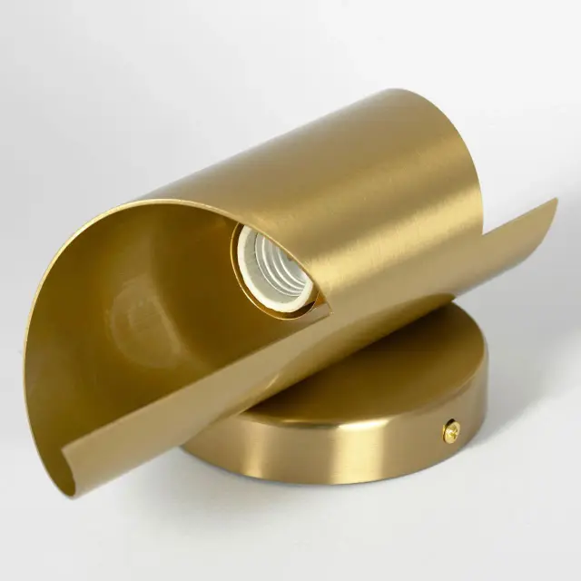 Бра Lussole LSP-8806 ФОНТАНА — золотой, ракурс 4
