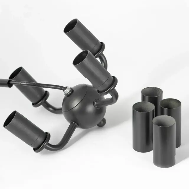 Люстра Lussole LSP-8817 ФРЕМОНТ — черный, ракурс 3