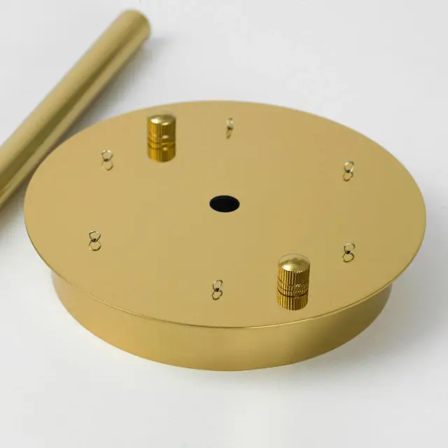 Люстра Lussole LSP-8835 ХЕСПЕРИА — золотой, ракурс 12
