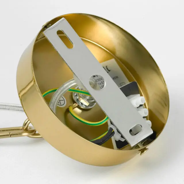 Светильник Lussole LSP-8836 ЭСПЕРИА — золотой, ракурс 8