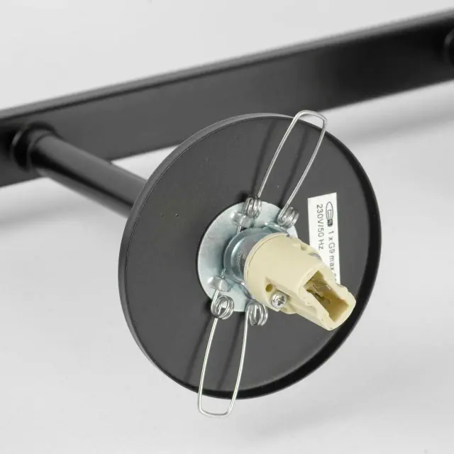Светильник Lussole LSP-8849 АНТИО — черный, ракурс 5